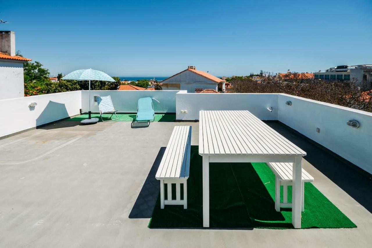 Amazing Seaview With Terrace - 5Min From The Beach Apartman Cascais Kültér fotó