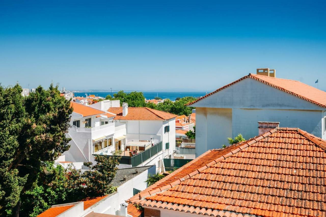 Amazing Seaview With Terrace - 5Min From The Beach Apartman Cascais Kültér fotó